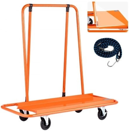 Vevor Transport Trolley for Weight Load up to 816kg Orange
