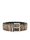 Wide Women's Belt Silver