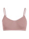 Celestino Sports Bra Solid Dusty Pink