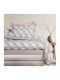 Das Home Bettwäsche-Set Überdoppel 240x260cm. 3175 Green, Pink 4Stück