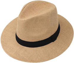 Aquablue Hat Fedora Brown