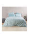 Rythmos Duvet Cover Set Single with Pillowcase 160x250 Demetra Mint
