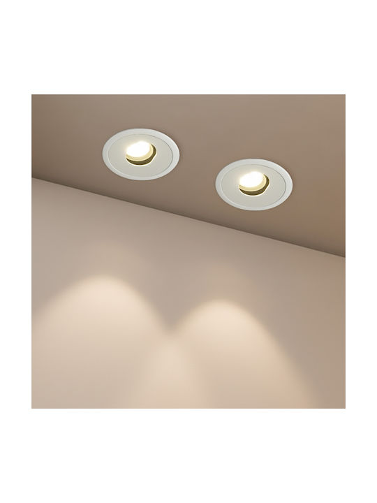 kelvo Asymmetrical Metallic Recessed Spot with ...