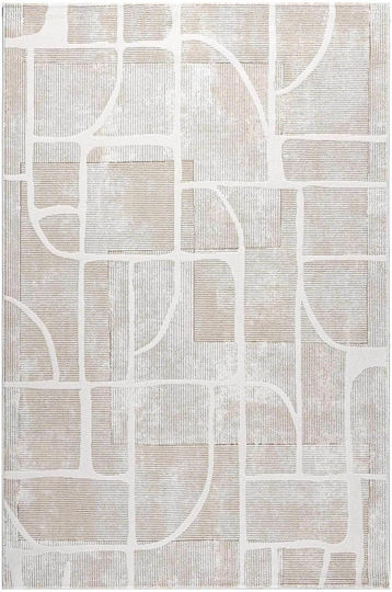 Balsan Pierre Cardin Loft 023 Modern Bedroom Rugs Set Beige P621640 3pcs