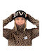 Unisex Headband Knitted in Black color