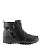 Γυναικεία Μποτάκια με Πλατφόρμα Μαύρα