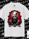 God War Κλασικό T-shirt Διπλής Ραφής Χωρίς Πλευρικές Ραφές Λευκο 100% Βαμβάκι Vegan & Oeko-tex Πιστοποιημένο