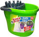 Scotch Brite Kunststoff Mop Eimer mit Auswringer 15lt Grüner