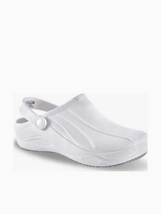 Safety Jogger Smooth Ob Damen Clogs Weiß