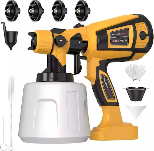 Pistol de Vopsit Electric Capacitate 1400ml Control Reglabil al Debitului 1000W