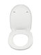 EVIOP Bakelite Toilet Seat White 43cm