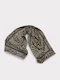 Leopard Double Sided Women's Wool Scarf Multicolour