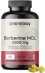 OnEnergy Berberină HCL 1000mg 180 capsule