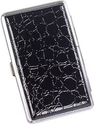 Zigarettenschachtel 20 Zigaretten Slim Schwarze Croco