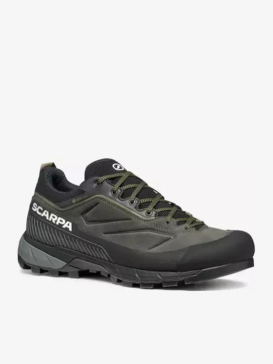 Scarpa Ανδρικά Ορειβατικά Παπούτσια Αδιάβροχα με Μεμβράνη Gore-Tex Γκρι