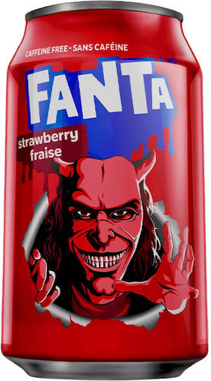 Fanta Αναψυκτικό Φράουλα με Ανθρακικό 10002022 355ml