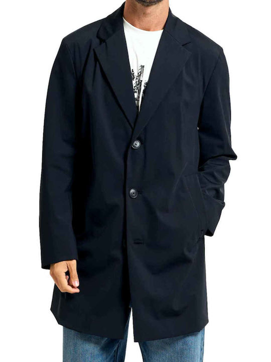 Men's Coat Navy Blue