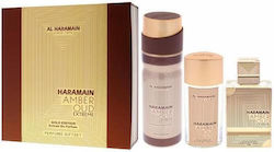 Al Haramain Amber Oud Gold Edition Extreme Σετ με Eau de Parfum