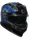 AGV K7 Genisys Matt Black/Blue/Grey Мотоциклетна каска Full Face ECE 22.06 1450гр с Sunvisor