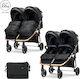 Lorelli Doppelter Kinderwagen Geeignet für Neug...