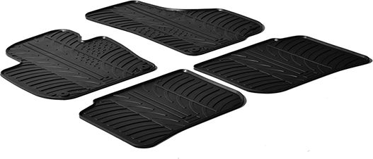 Car Floor Mats Gledring 0335 Compatible Skoda Superb 2009-03.2015 4pcs