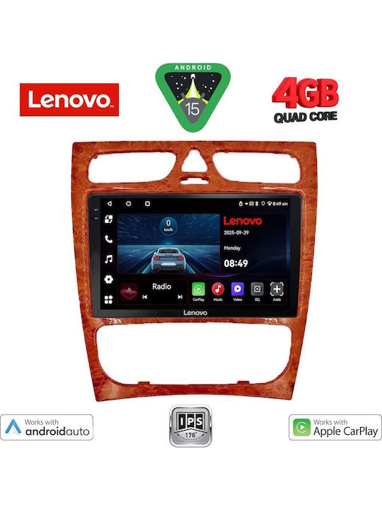 Lenovo Автомобилна Аудио Система (Блутут/USB/WiFi/GPS/Apple-Carplay/Android-Auto) с Тъчскрийн 9"