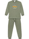 Minerva Kids Nightwear Winter Khaki Light Open