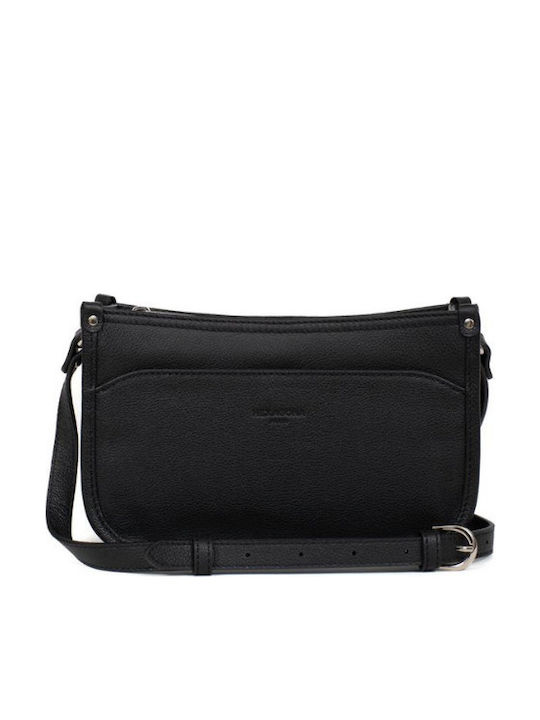 Leather Women's Bag Shoulder Black