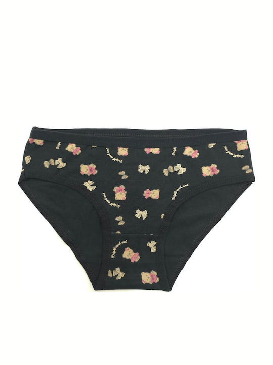 Power Flower Kinder-Slip Black
