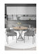 Kitchen Metallic Chair Black STE-001500-V2748