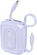 Dudao K32 Power Bank 10000mAh Μωβ