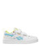 Royal Prime 2.0 Kids Sneakers with Hoop & Loop Closure White