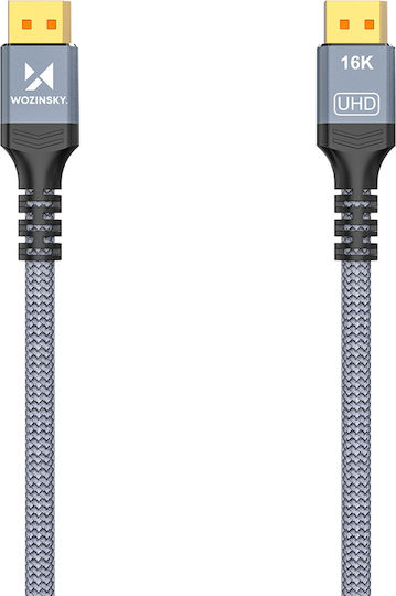 Wozinsky Kabel DisplayPort-Stecker - 3m Schwarz