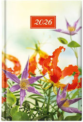 Ημερολογιο Θεοφυλακτος 2026 Ημερησιο 11χ16,5 Orange Violet Flower 68599.003 Ημερολογιο Θεοφυλακτος 2026 Ημερησιο 11χ16,5 Orange Violet Flower 68599.003