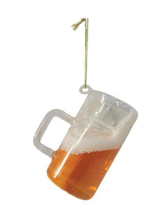 Lianos Glass Hanging Christmas Tree Ornament Beer Glass 5.6 X 4 X 7.5cm 26187 Lianos Glass Hanging Christmas Tree Ornament Beer Glass 5.6 X 4 X 7.5cm 26187