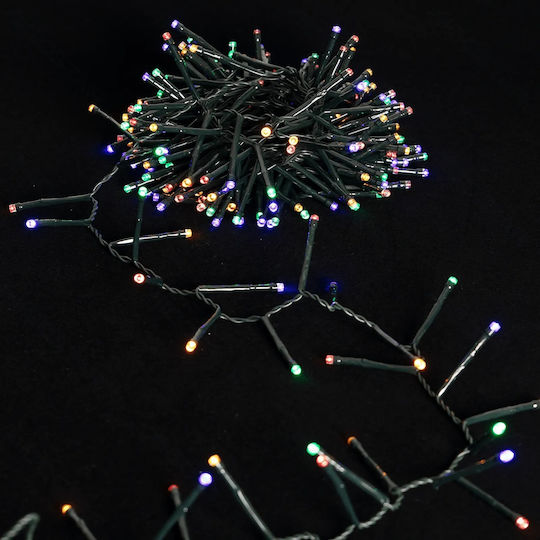 10m LED Lights, Multicolour Firework Style