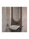 Bathroom Mirror made of Metal 60x45cm