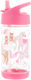 Stephen Joseph Flip Top Kids Water Bottle Plast...