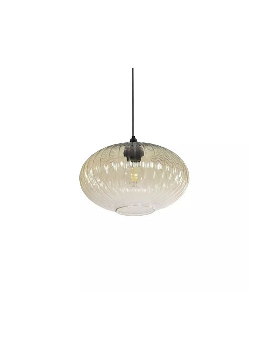 GloboStar Pera Pendant Light Honey with Crystal...
