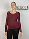 Bluza Damă Burgundy