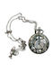 Giovani Rossi Men's Watch Pocket Battery Silver