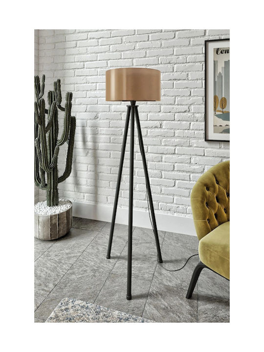 Stehleuchte H138cm. Braun STE-000974-V1585