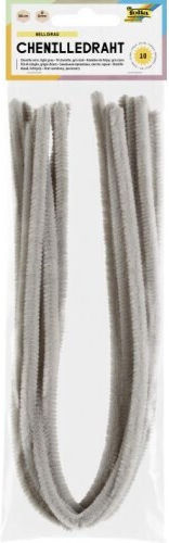 Σύρμα Πίπας Folia Light Grey Ø 8,0mm 50cm Σετ 10τεμ