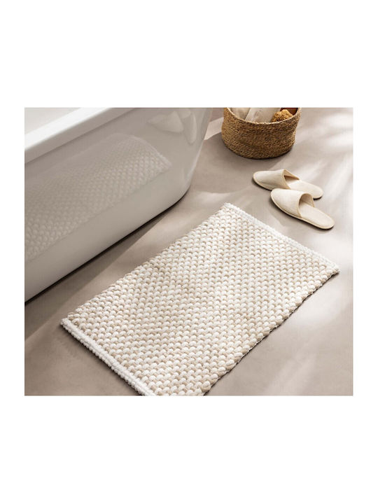 Atmosphera Bath Mat Rafael Sable Beige 50x80cm