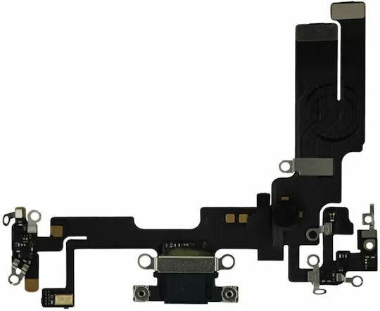 Θύρα Φόρτισης Charge Connector Flex Καλώδιο Iphone 14 Μαύρο