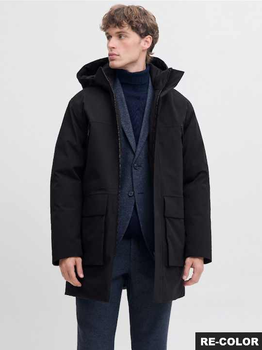 Winter Jacke Parka Black
