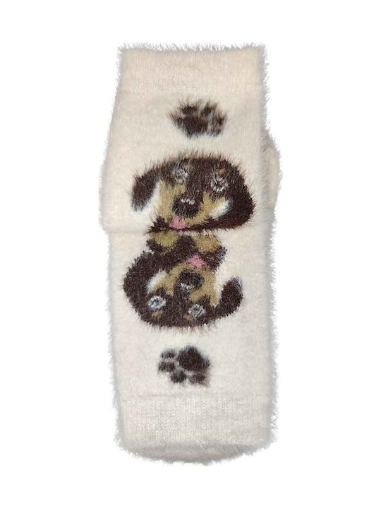 Noviti Women's Socks Ecru