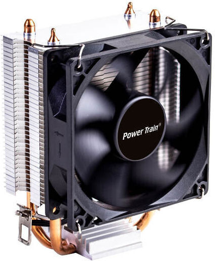 Power Train DL-200T CPU Kühlung für Socket AM4 mit RGB Beleuchtung Schwarz