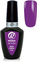 Roby Nails Ημιμόνιμο Βερνίκι Νυχιών Μωβ 8ml