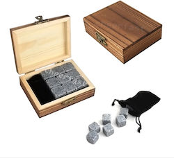 YugenLiving Geschenkset Holzbox Mit 9 Whisky-Steinen Chilling Stones YugenLiving Geschenkset Holzbox Mit 9 Whisky-Steinen Chilling Stones